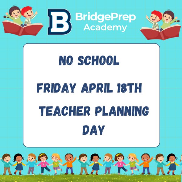 No School Teacher Planning Day